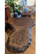Claro Walnut Burl side Table